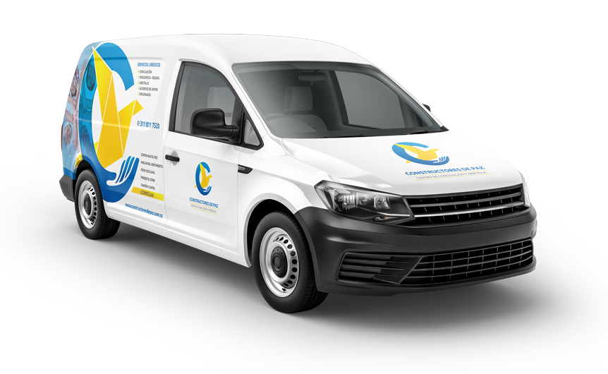 Proyecto destacado Pepa Creativa: Branding Construpaz Van
